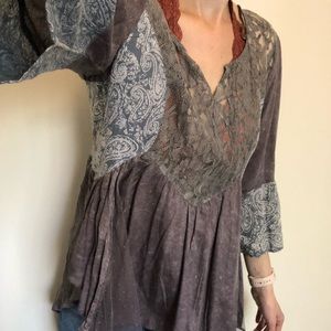 Boho Flowy Shirt